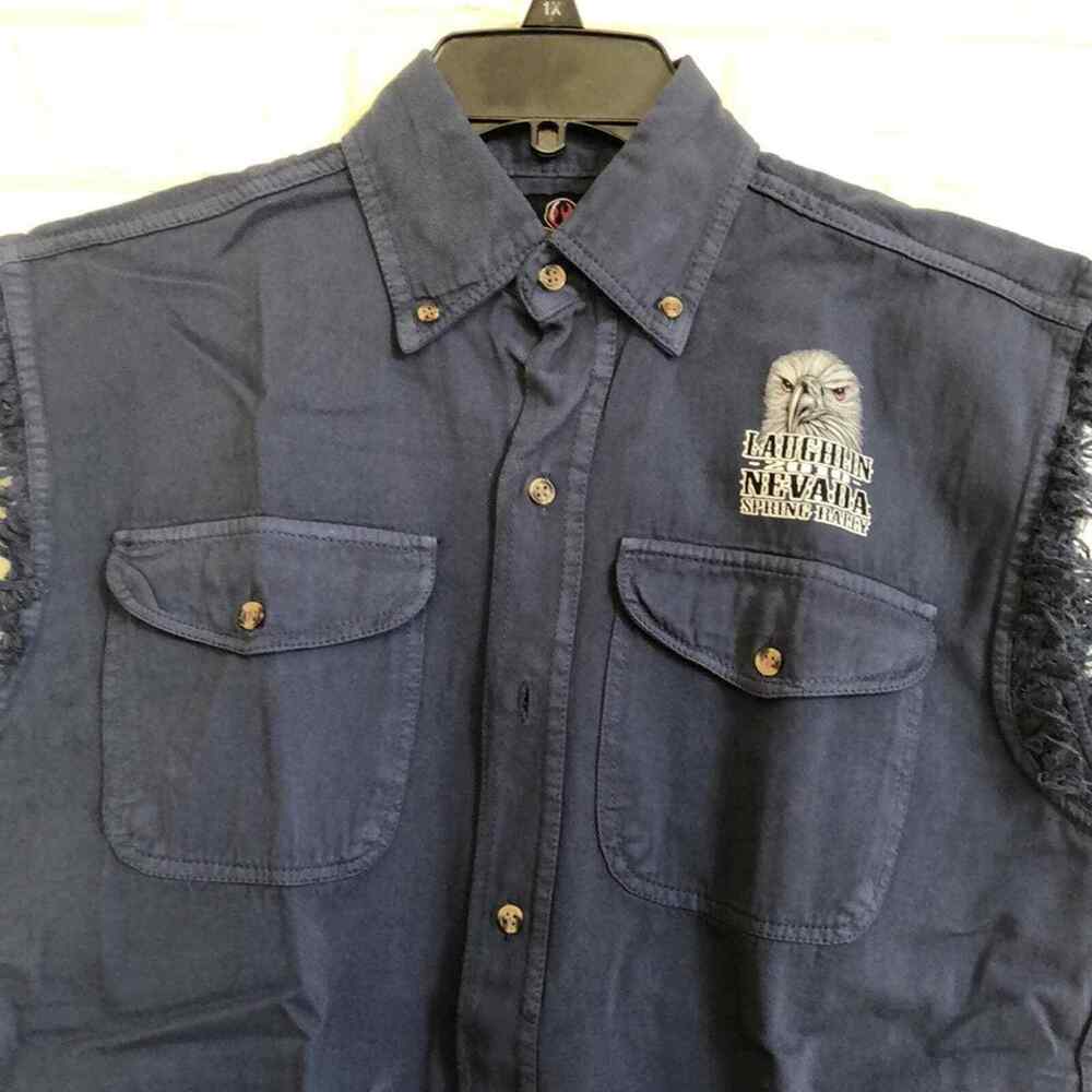 2010 Biker’s Club Laughlin‎ 28th River Run shirt Men’s Size M Medium Bike Biker - Picture 3 of 7